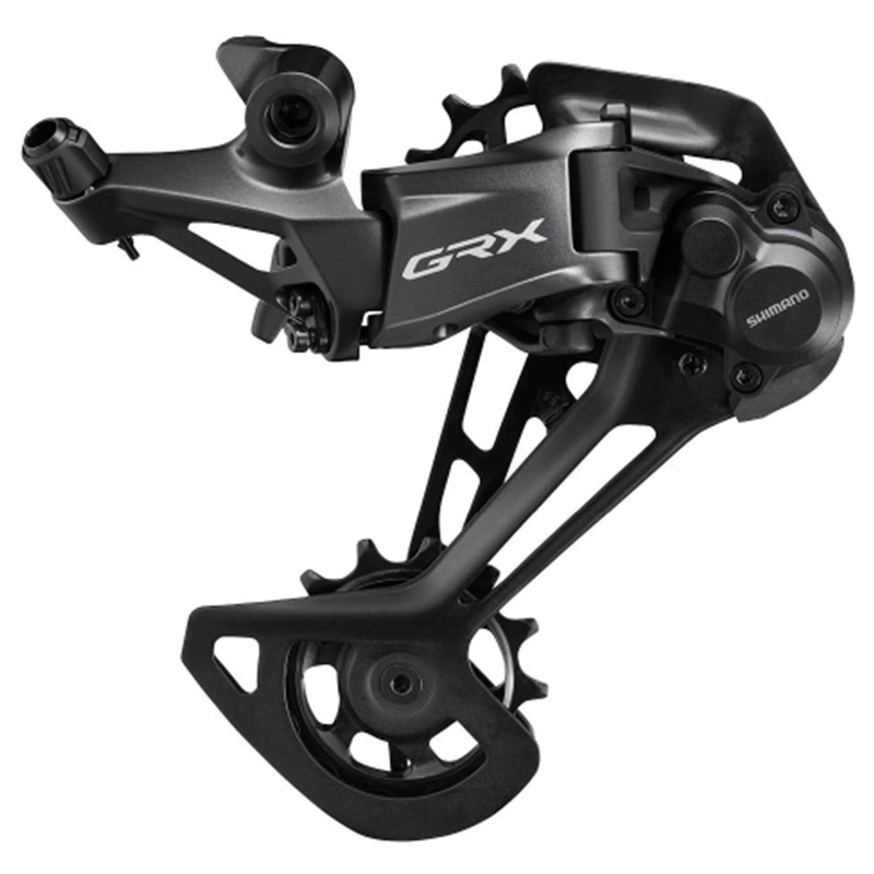 Shimano GRX RD-RX822 Shadow+ 12 Speed Rear Derailleur – Rear Derailleur – 12 Speed – Black – Long Cage – 1×12 – 51T Max