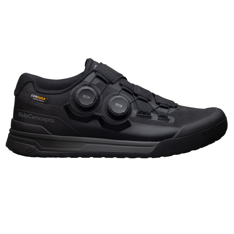 Ride Concepts Hellion Elite Clip Boa Clipless Shoes – US 9.5 – Black