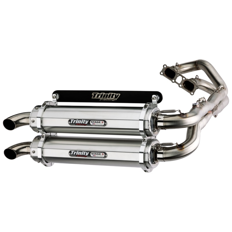 RZR XP 1000 EXHAUST – FULL SYSTEM (2014-2023) Brushed