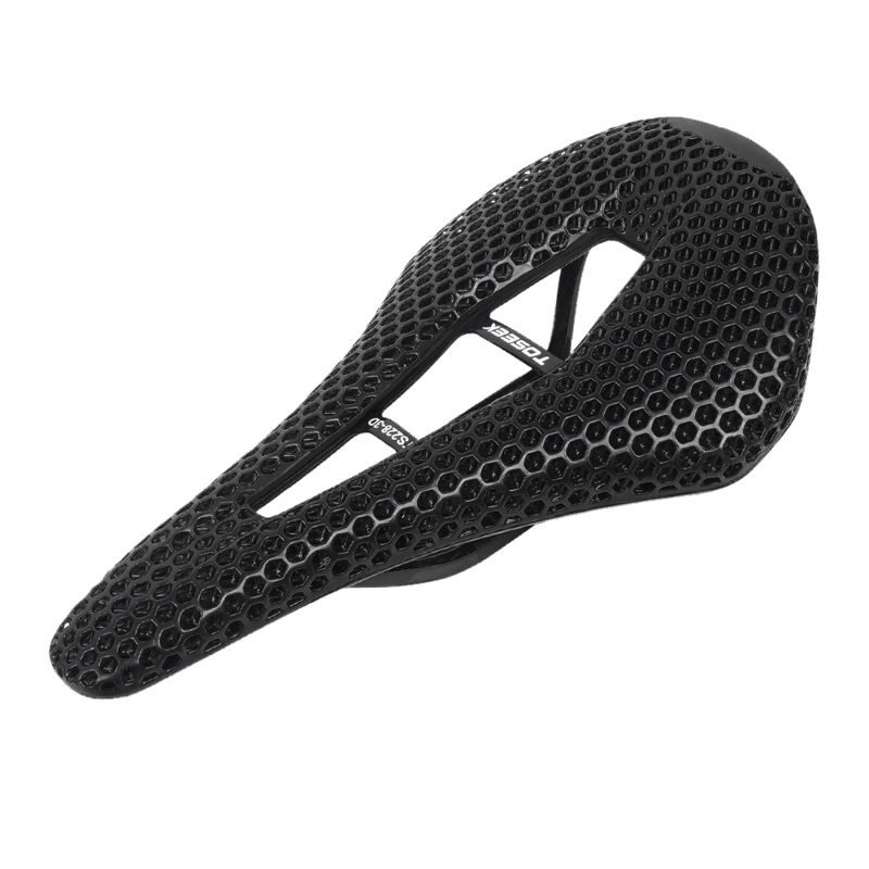 TOSEEK TS228 3D Printed Ultralight Carbon Bike Saddle Black