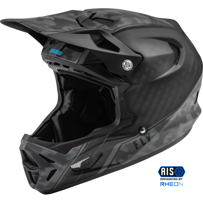 Youth Werx R Carbon Helmet Matte Camo Carbon Yl