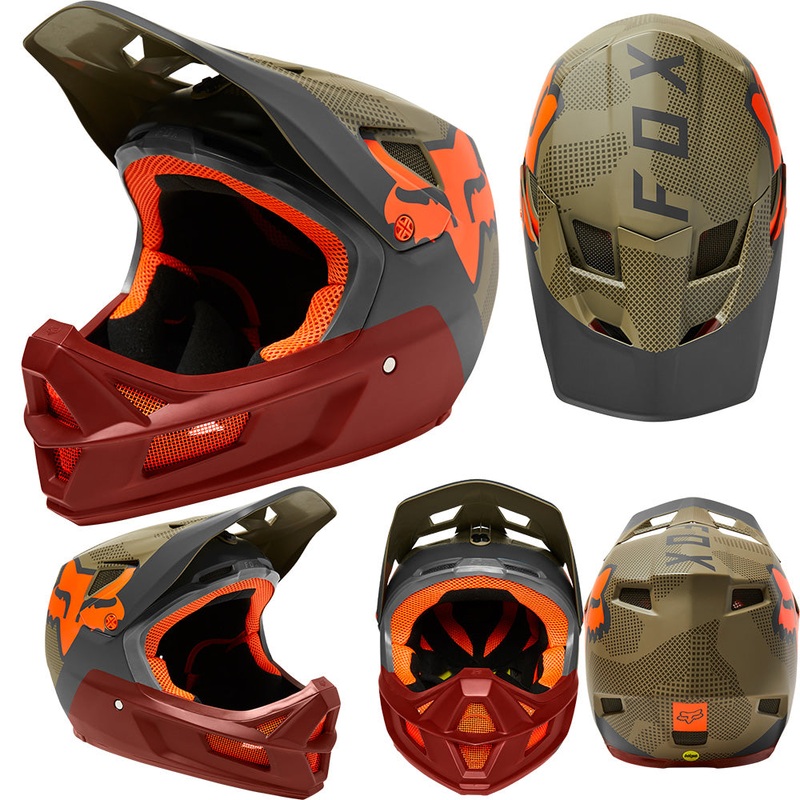Fox Rampage Comp Helmet – L – Camo- 2022