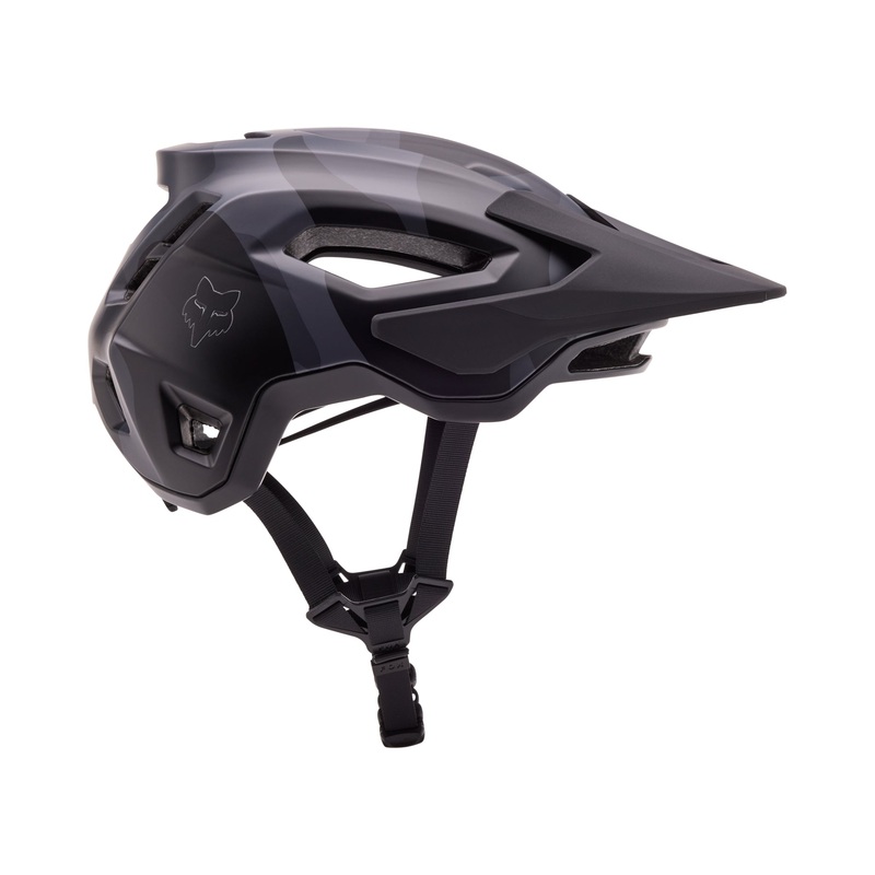 Fox Speedframe Helmet – S – Black Camo