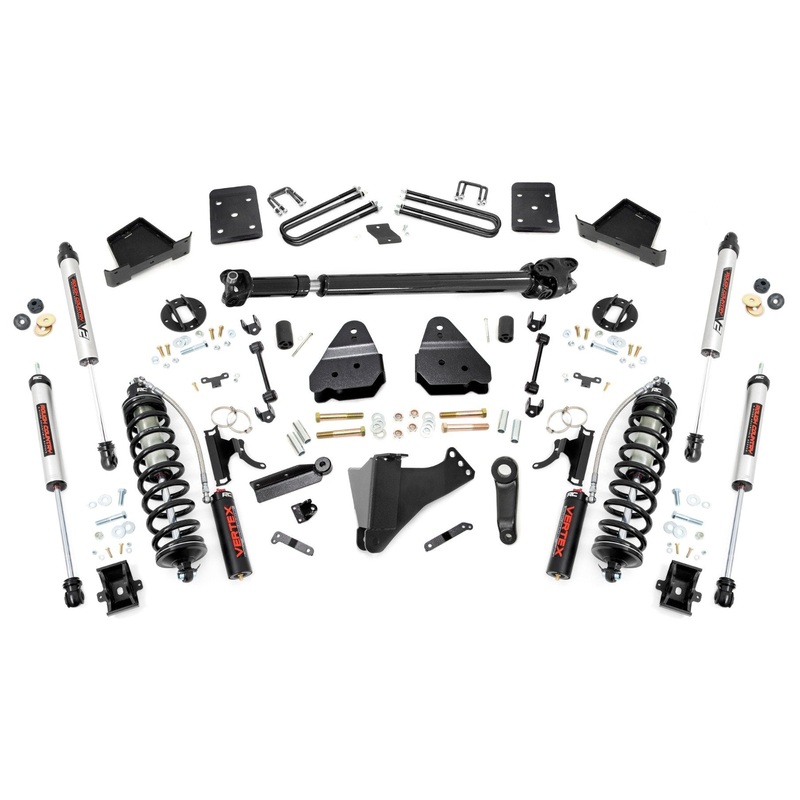 Rough Country | 4.5 Inch Lift Kit  |  D/S  |  C/O V2 | Ford F-250/F-350 Super Duty 4WD (17-22) | 55058