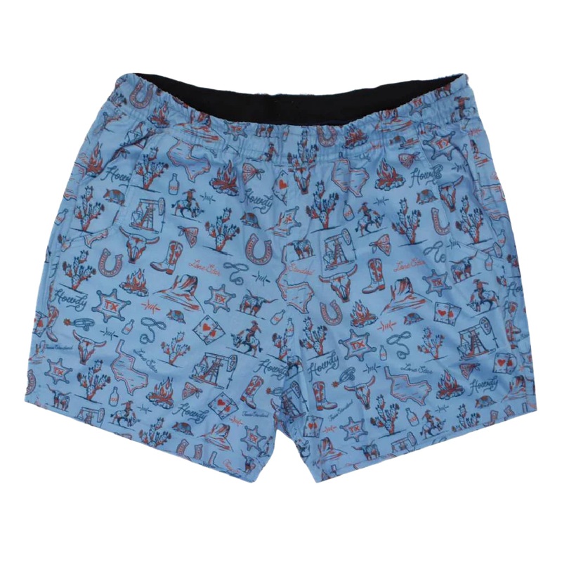 Texas Standard Waterloo 5″ Swim Short – Outlaw Blue – FINAL SALE