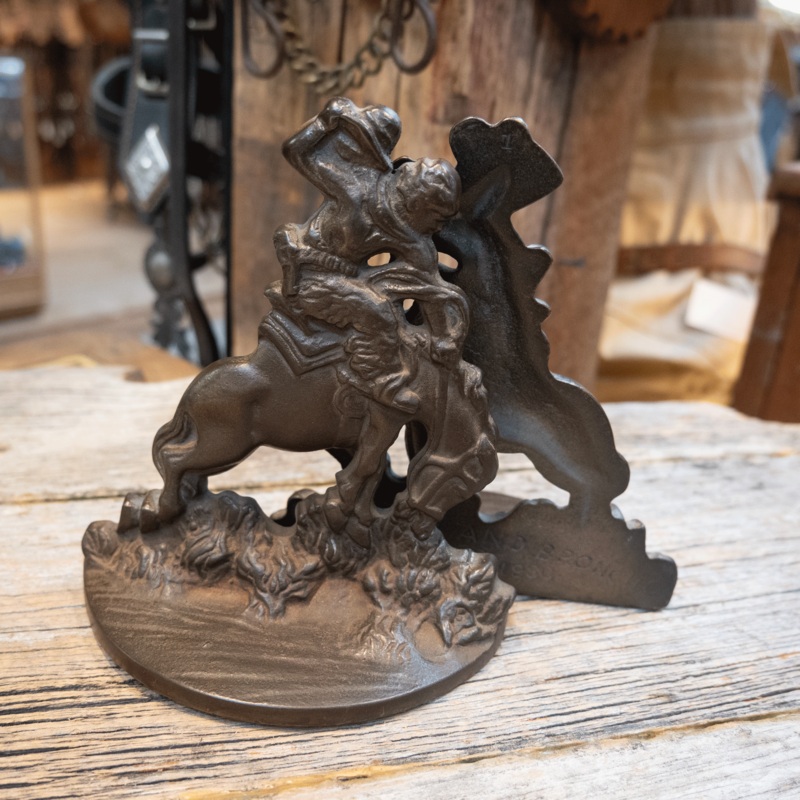 Vintage 1930’s Cowboy & Bronc HO Bookends