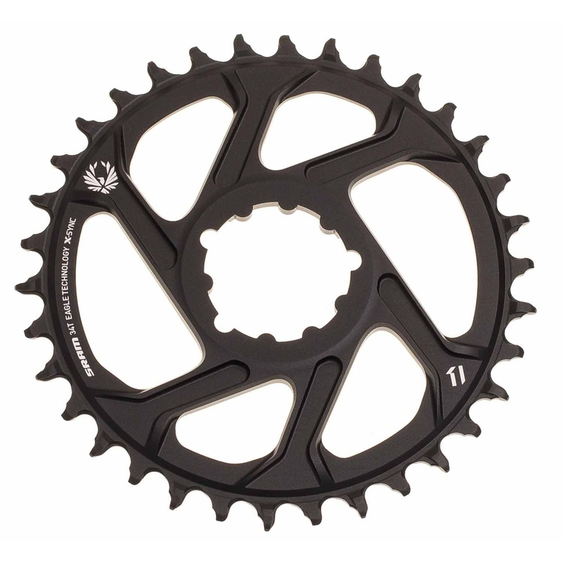 X-Sync 2 Eagle Chainring – 3mm Offset Black