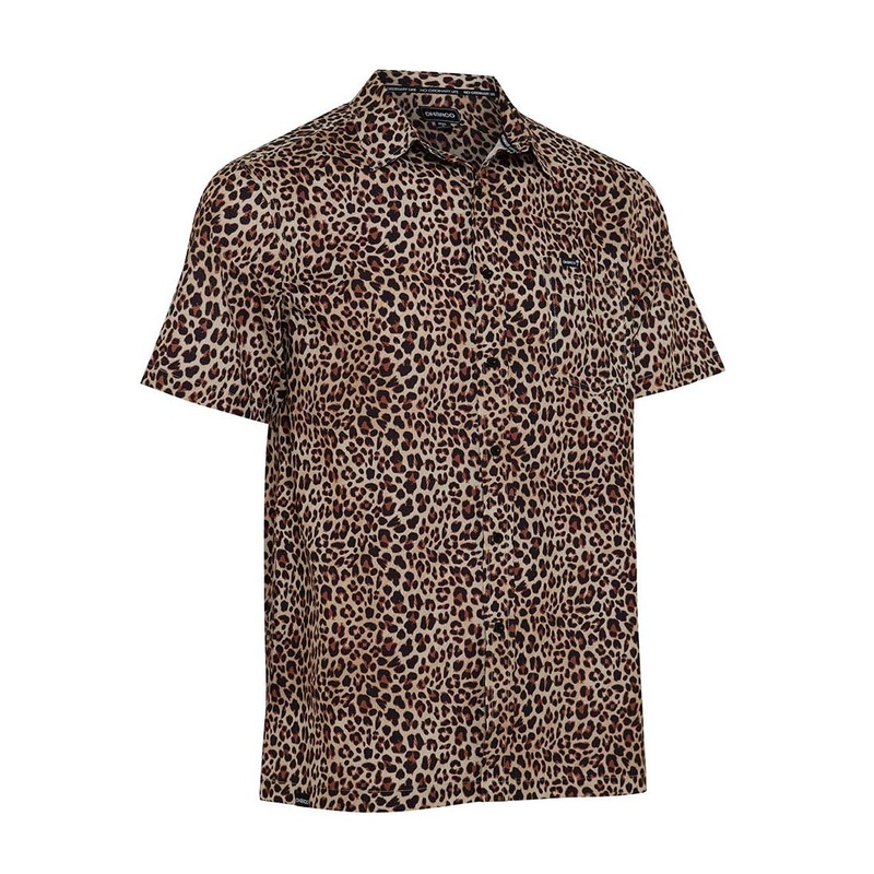 DHaRCO Men’s Tech Party Shirt – M – Leopard
