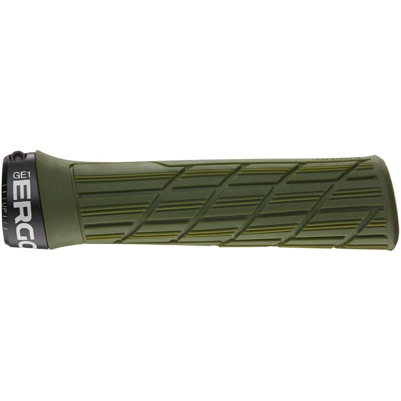 Ergon GE1 Evo Slim Grips – Deep Moss Lock-On