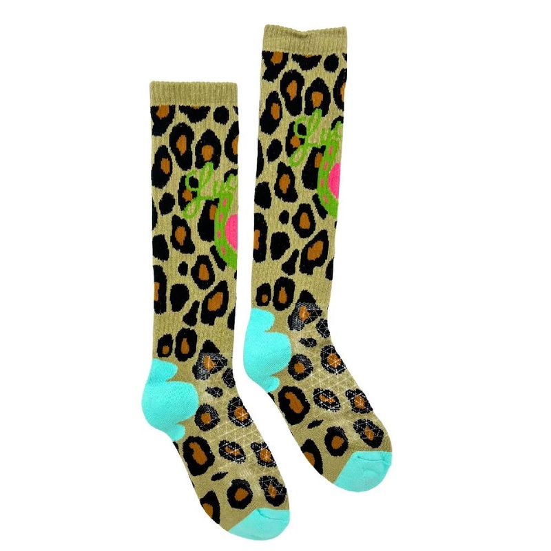 Lucky Chuck Lucky Leopard Performance Socks