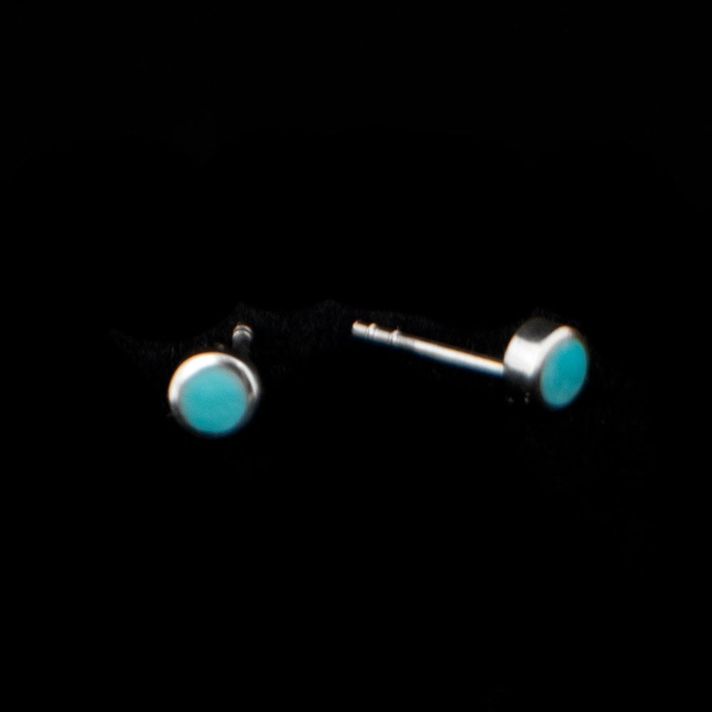 Mini Turquoise Studs