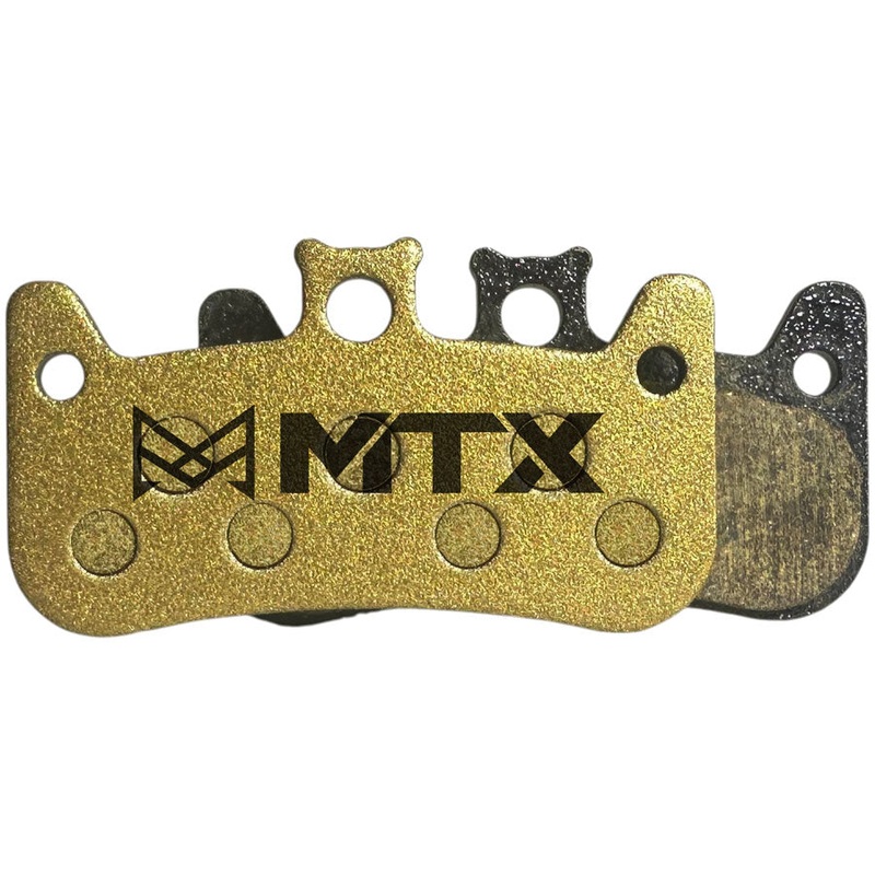 MTX Gold Label HD Disc Brake Pads – Ceramic/Kevlar Compound Formula Cura 4 4-Piston Single Set