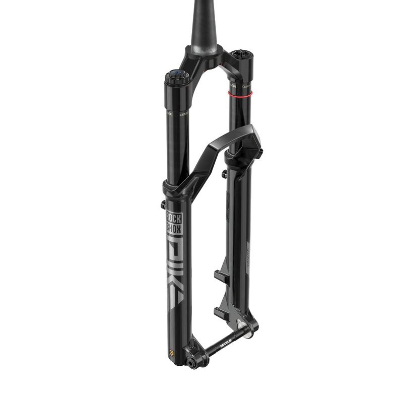 Rockshox Pike Ultimate Charger 3.1 RC2 Fork – 27.5 Inch – 1 1/8th – 1.5 Inch Tapered – 15x110mm Boost – 130mm Travel – 37mm – Charger 3.1 RC2 W/Buttercups – Gloss Black