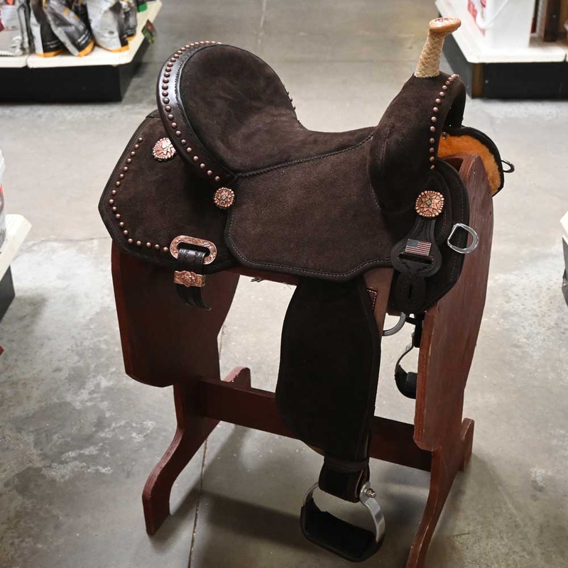 15″ CIRCLE Y JOSEY MITCHELL LIGHTWEIGHT BARREL SADDLE