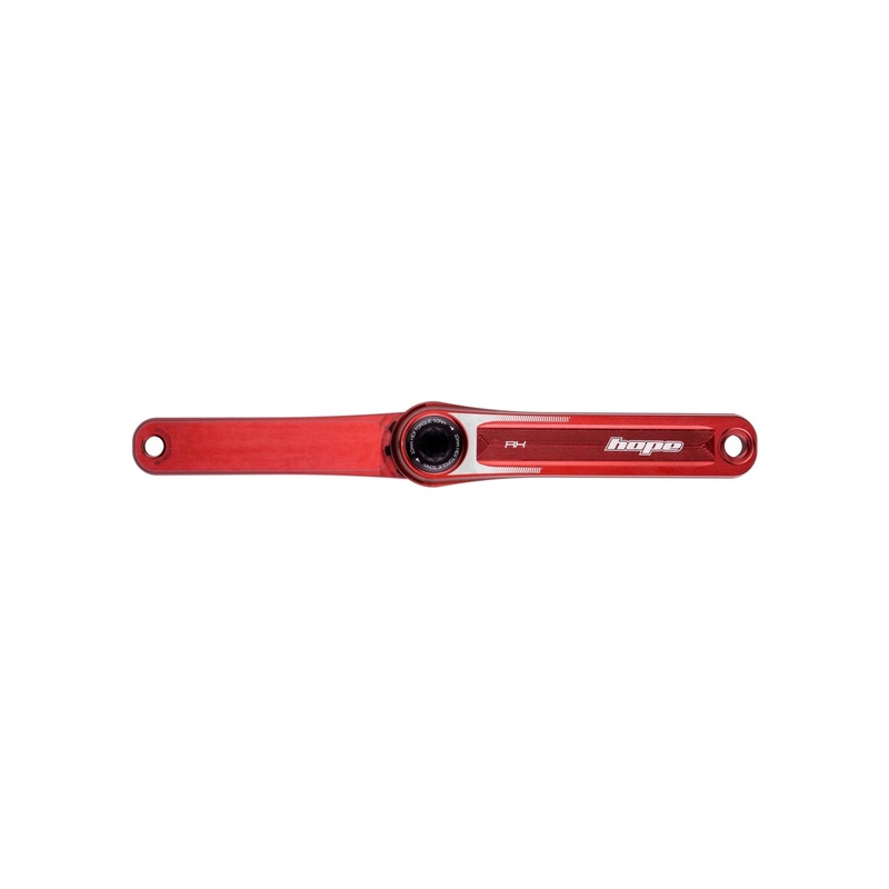 Hope RX Gravel Crank Arms – 68-73mm and BB86-92 – 30mm – Hope Direct Mount – 175mm – Red