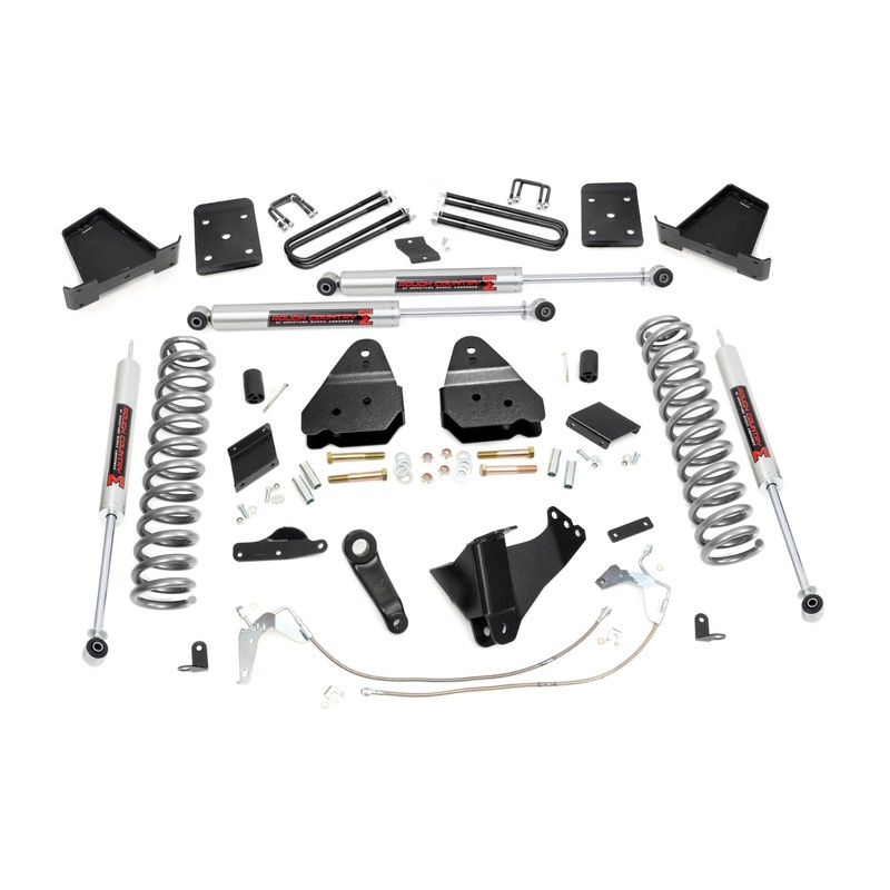 Rough Country | 6 Inch Lift Kit | Diesel | No OVLD | M1 | Ford F-250 Super Duty 4WD (11-14) | 53140