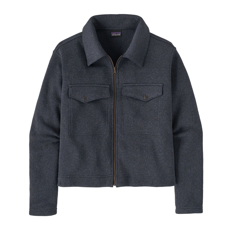 Women’s Better Sweater Zippered Chore Jacket Pitch Blue