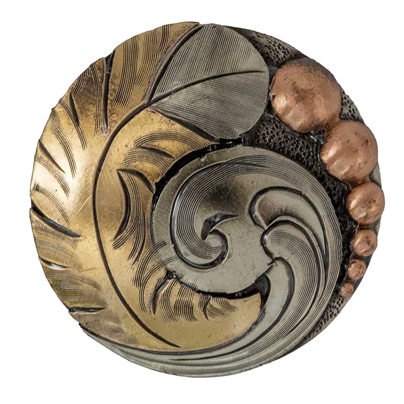 Golden Feather Concho