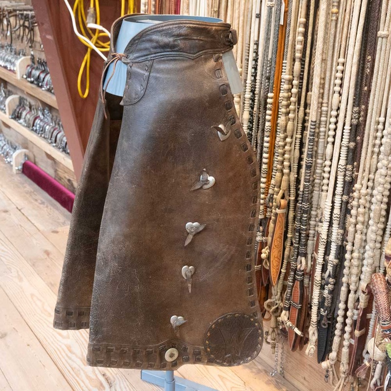 Hamley Vintage Heart Concho Chaps