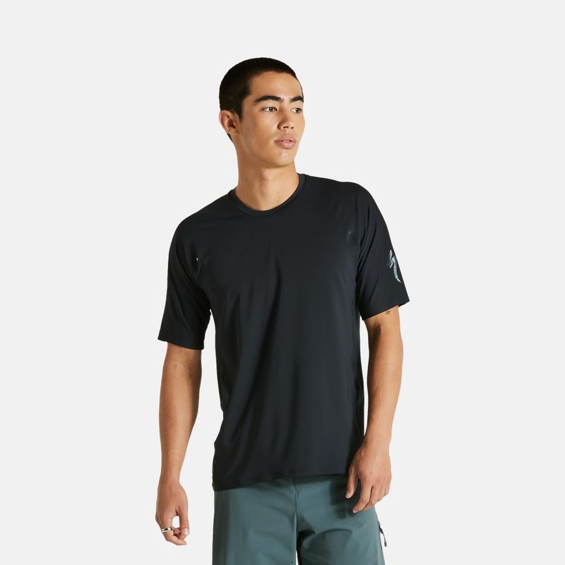 Men’s Trail Air Short Sleeve Jersey Black