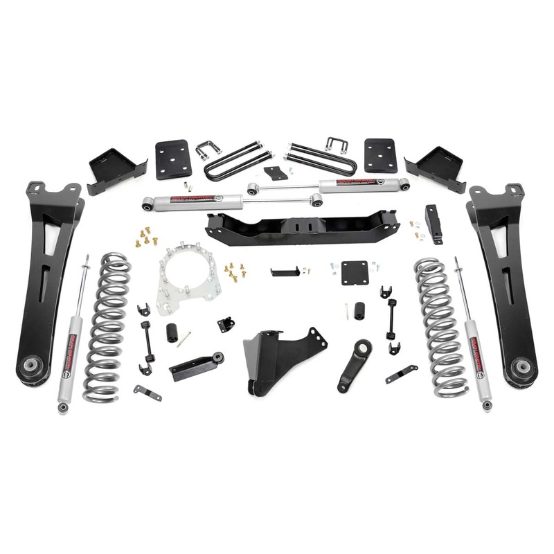 Rough Country | 6 Inch Lift Kit | R/A | OVLDS | Ford F-250/F-350 Super Duty 4WD (2017-2022) | 51230
