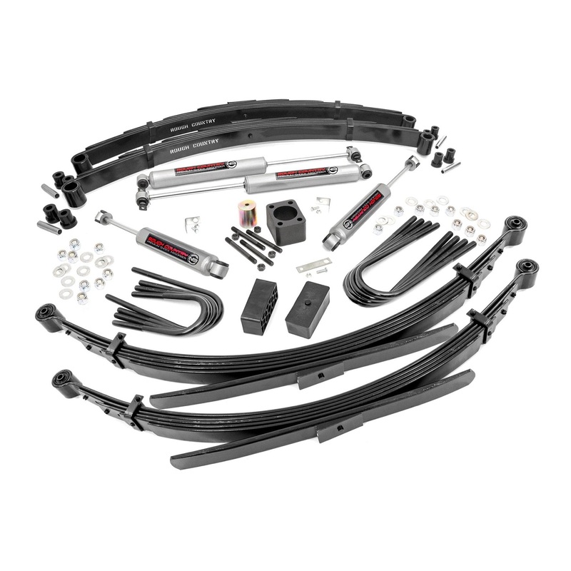 Rough Country | 6 Inch Lift Kit | Rear Springs | Chevy/GMC C30/K30 C35/K35 Truck 4WD (77-87) | 249.20