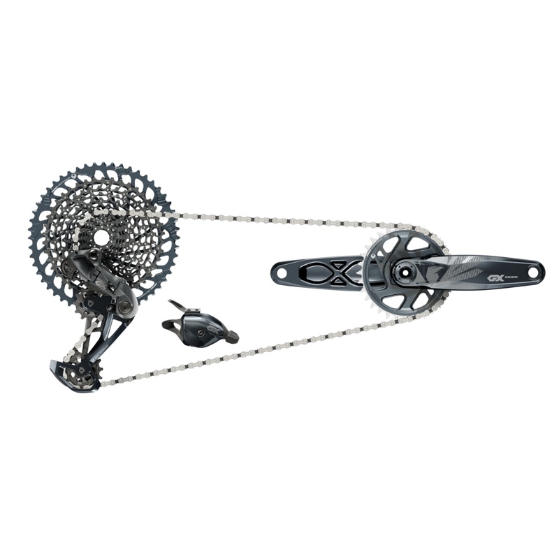 SRAM GX Eagle Groupset – 170mm Boost Crankset, 32t, DUB, Trigger Shifter, Rear Derailleur, 12-Speed 10-52t Cassette and 12-Speed Chain