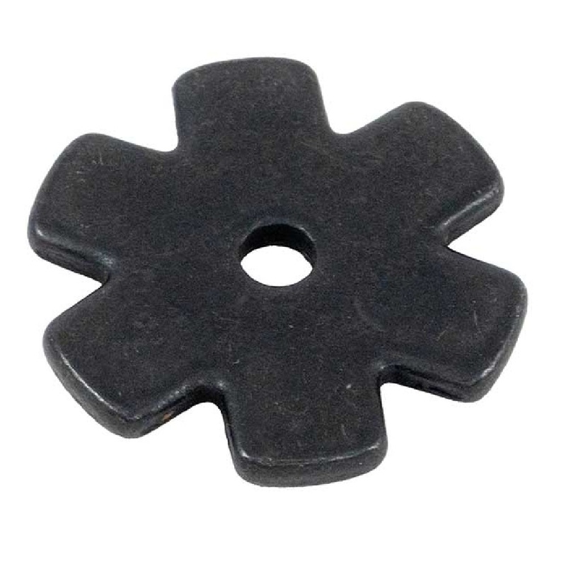 6pt Rowel Black