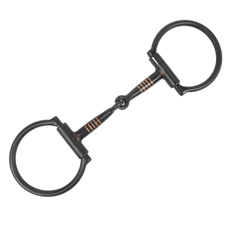 Black Smooth Snaffle