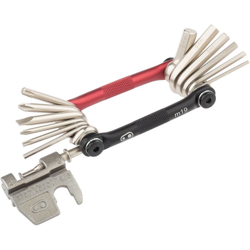 Crankbrothers Multi 19 Tool, Black/Red