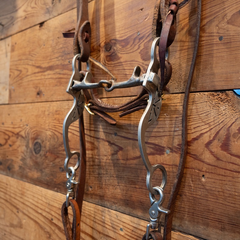 Shanked Snaffle Bridle Rig
