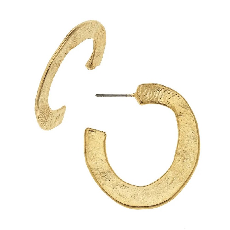 Small Gold Hoop Earring