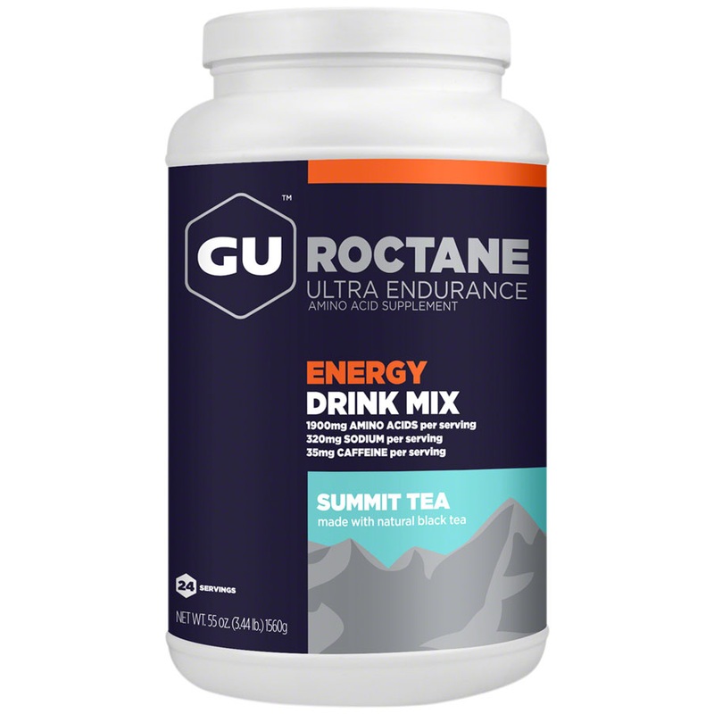 GU Roctane Energy Drink Mix –  Summit Tea, 24 Serving Canister