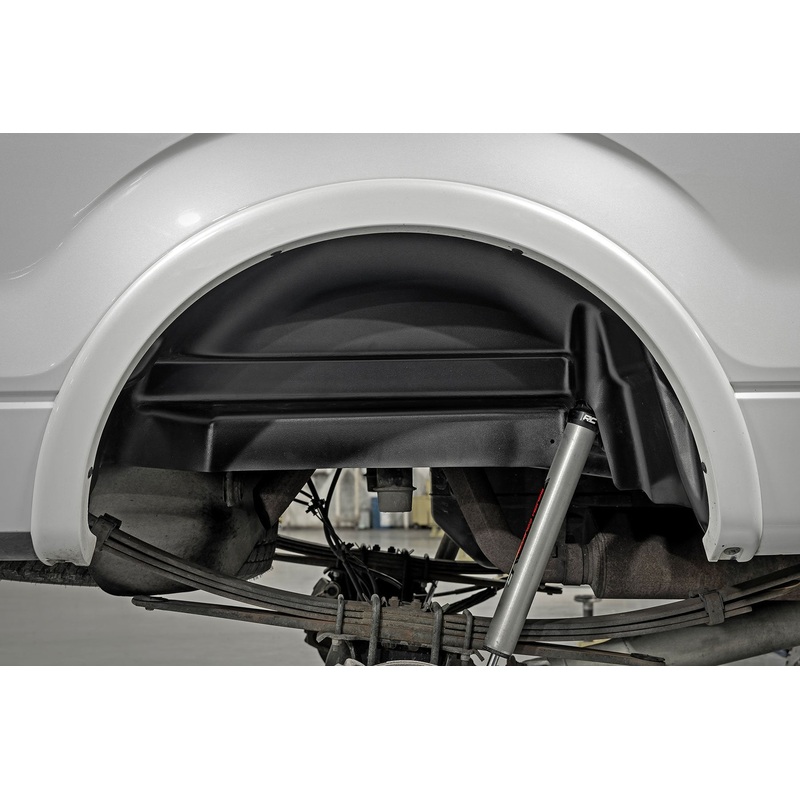 Rough Country | Rear Wheel Well Liners | Ford F-150 2WD/4WD (2004-2014) | 4504A