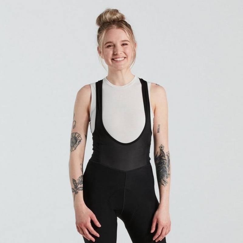 Women’s Power Grid Sleeveless Baselayer Dove Grey