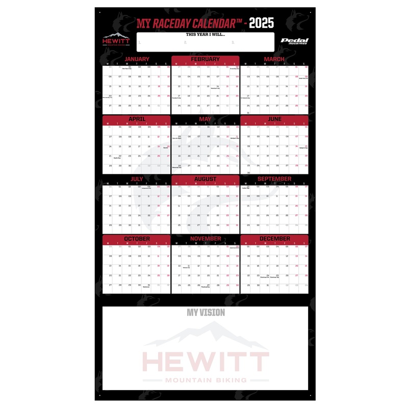 Hewitt MTB 2025 GIANT MY RACEDAY CALENDAR