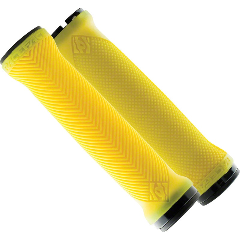 RaceFace Lovehandle Grips – Neon Yellow Lock-On
