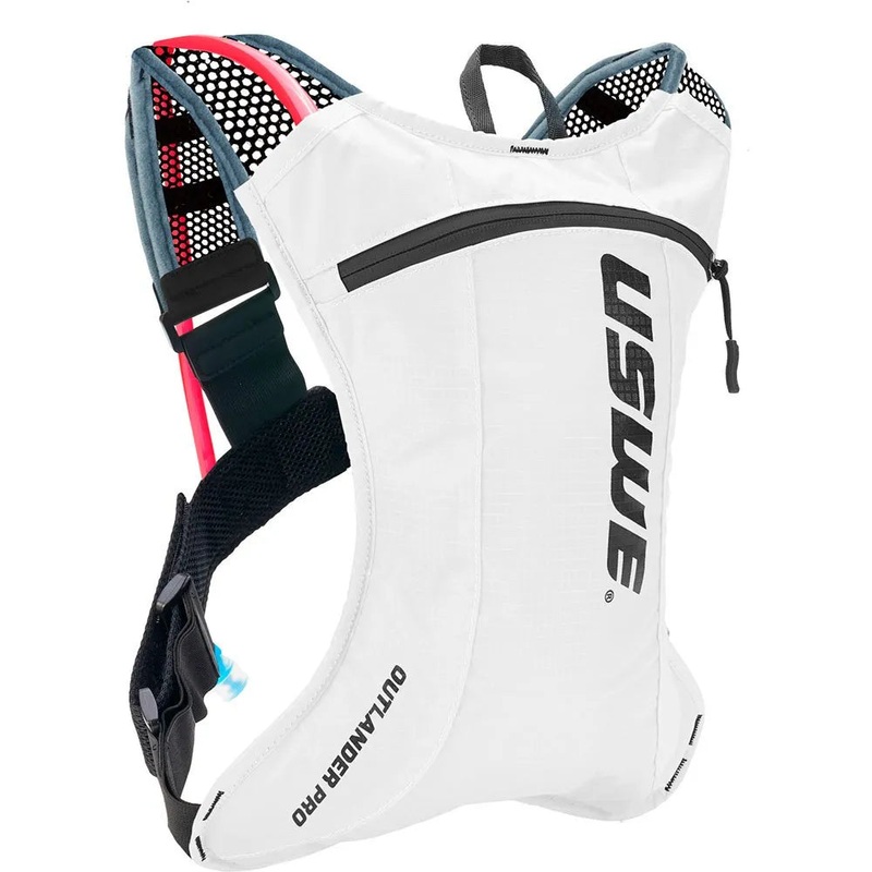 USWE Outlander Pro 2L Hydration Pack – 2L Pack – 2L Bladder – Cool White
