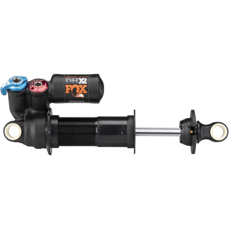 FOX DHX2 Factory Rear Shock – Standard 8.5 x 2.5″ 2-Position Lever Hard Chrome Coat