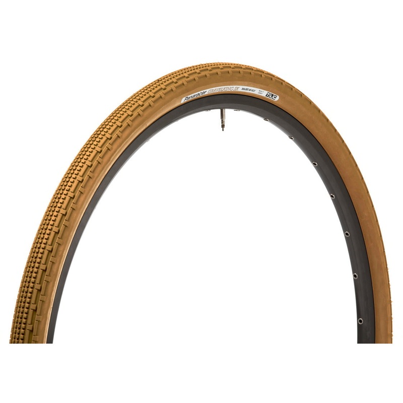 Panaracer GravelKing SK, Ginger / Brown Gravel Bike Tire 700 x 38 Ginger / Brown