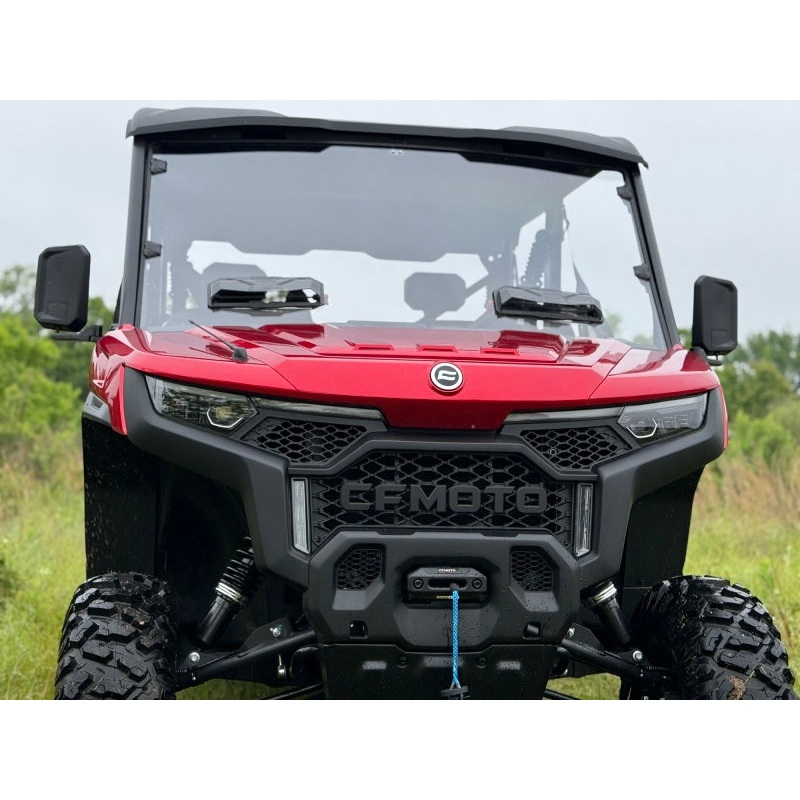 Seizmik 25+ CF Moto U10/ 10 XL Pro Toolless Windshield – Hardcoated