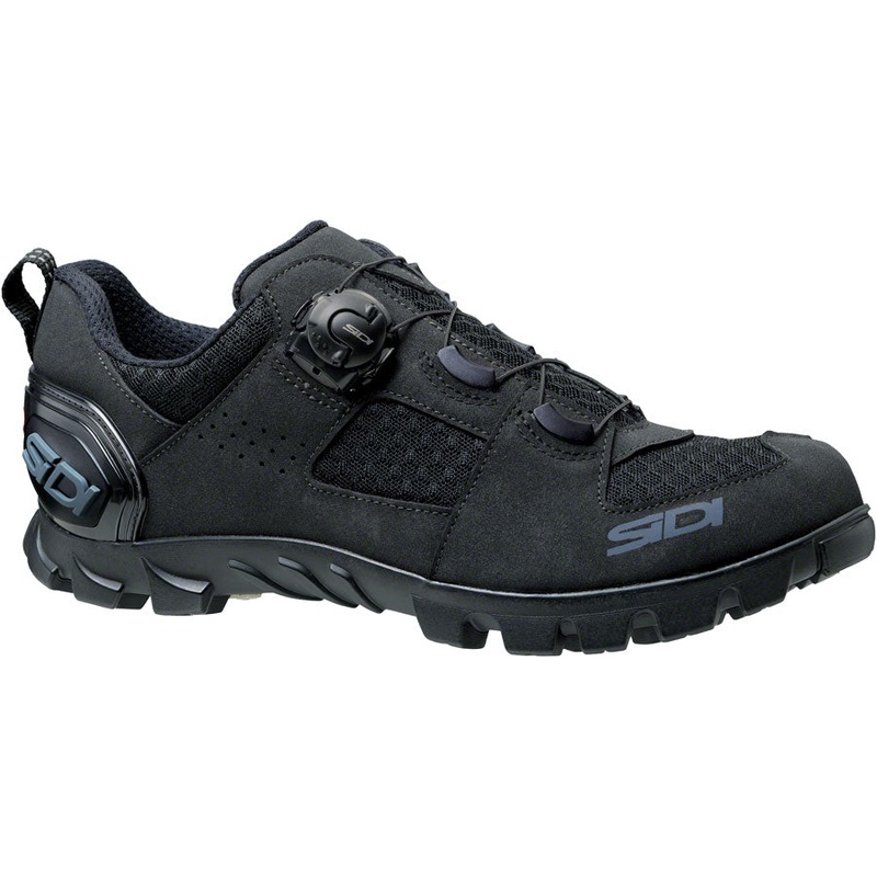 Sidi Turbo Mountain Clipless Shoes – Men’s, Black/Black, 45