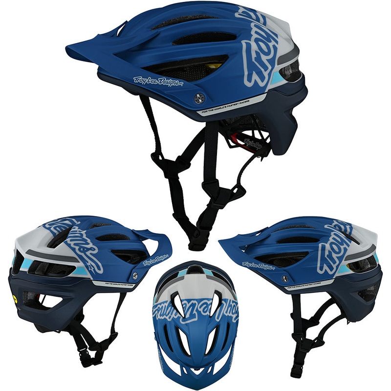 TLD A2 MIPS Helmet – M-L – Silhouette Blue