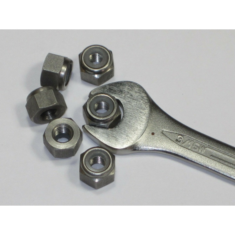 6 CEI nut 1/4″ x 26 Nyloc Stainles Steel Triumph Norton BSA CEI BSC Whitworth
