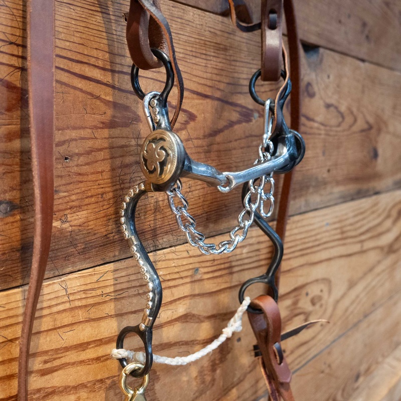 Dutton Square Snaffle Bit Bridle Rig
