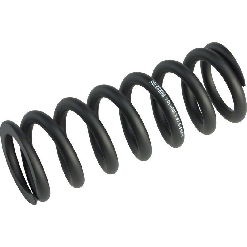 RockShox Metric Coil Spring – Length 151mm, Travel 57.5-65mm, 400 lbs, Black