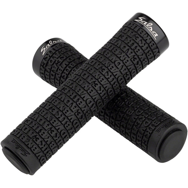 Salsa Backcountry Lock-On Grips – Black Lock-On