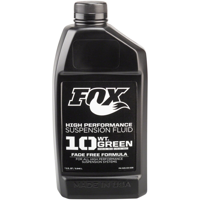 FOX 10 Weight Green Damper Fluid 32 oz