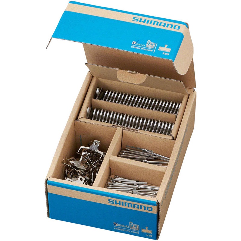 Shimano G05A-RX Disc Brake Pad Spring – Resin Compound Alloy Back Plate Box/50 pair
