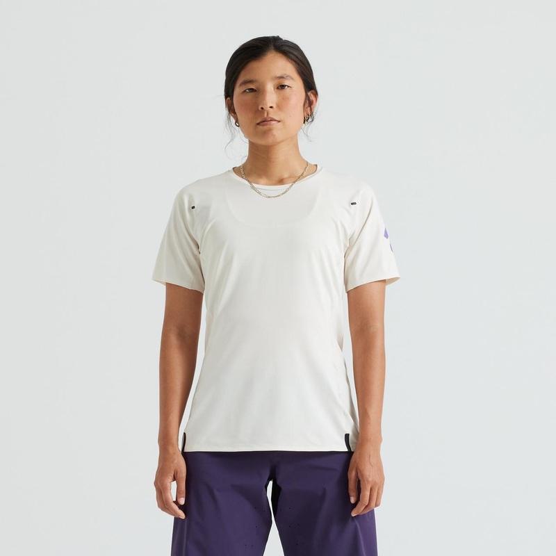 Women’s Trail Air Short Sleeve Jersey Birch White